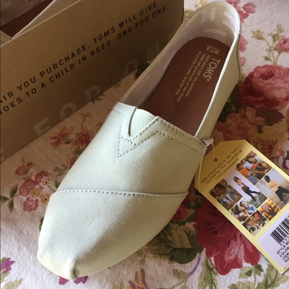 NWT Mint Green TOMS 7.5W - Picture 2 of 6